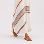 Caftan Amira Blanc Ethnique — vue 4