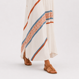 Caftan Amira Blanc Ethnique — vue 4