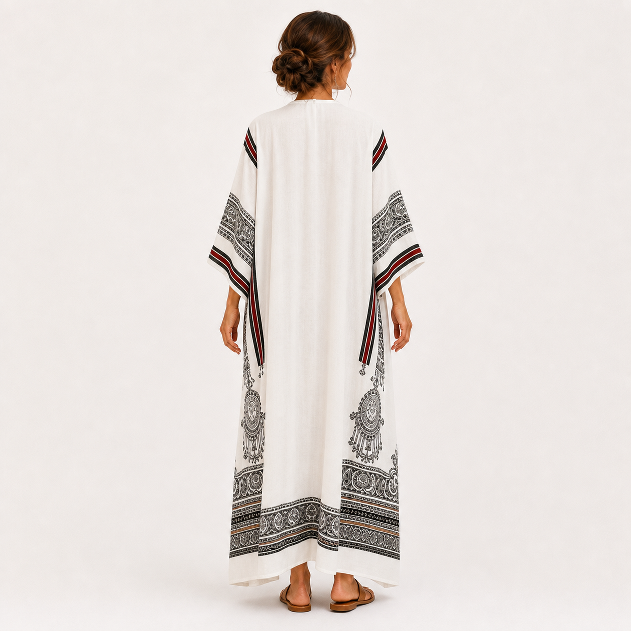 Caftan Clara Blanc Ethnique