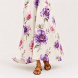 Caftan Inés Blanc Fleuri