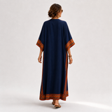 Caftan Samira Bleu Ethnique
