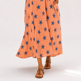 Caftan Selma Corail Étoilé