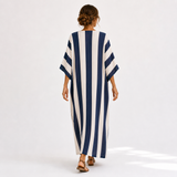Caftan Yasmina Bleu Marine