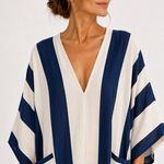 Caftan Yasmina Bleu Marine
