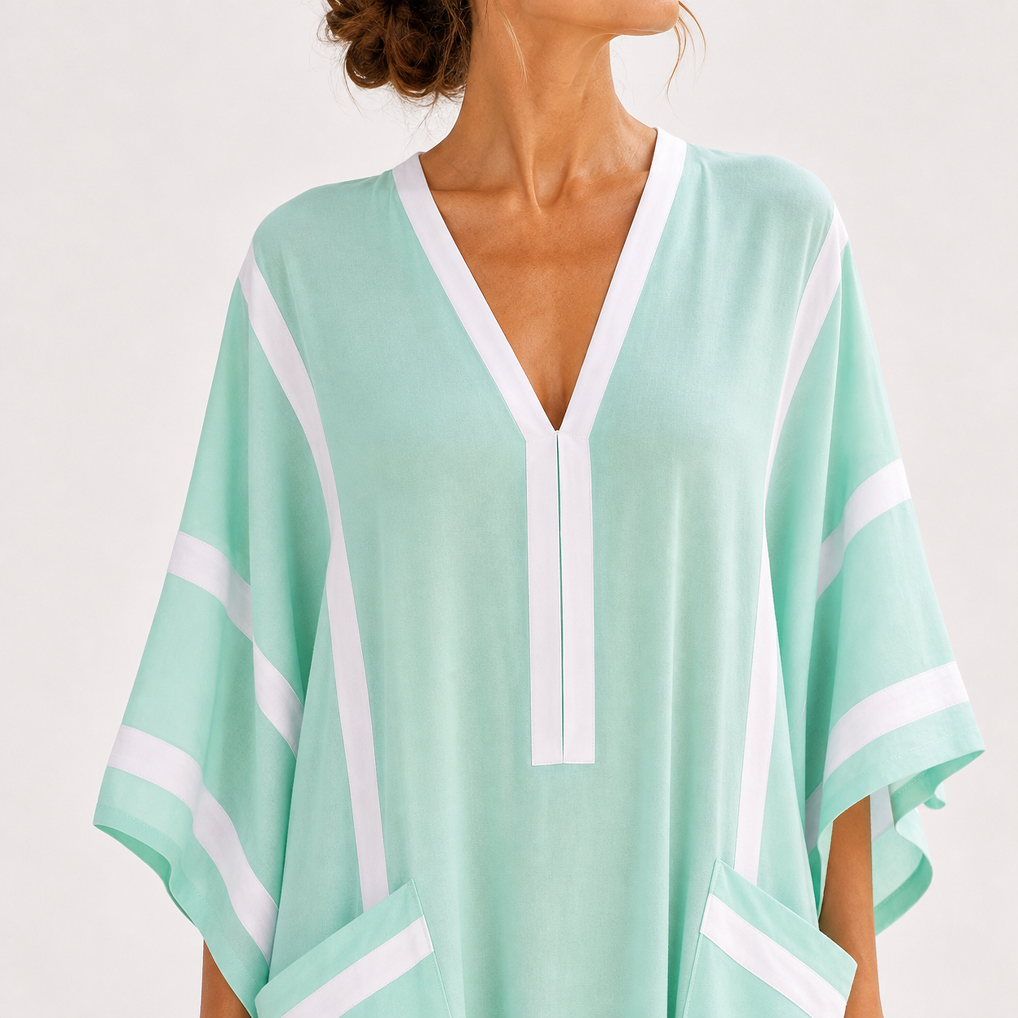 Caftan Zaira Vert Menthe