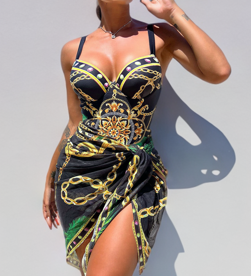 Aitana - Maillot Une Pièce avec Jupe Assortie
