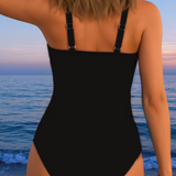 Alma - Maillot de Bain Enveloppant à Imprimé Vibrant et Coloré