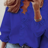 Amaya - Blouse - Bleu royal