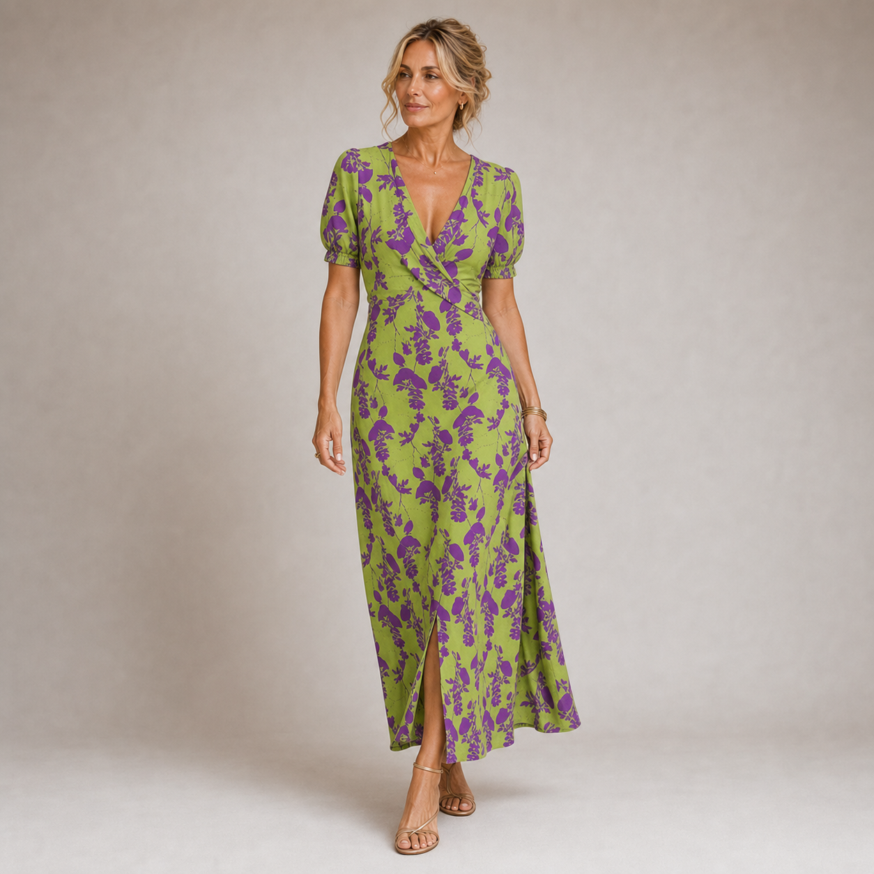 Andrea - Robe printanière élégante