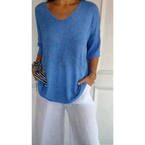 Annabelle - Blouse - Bleu