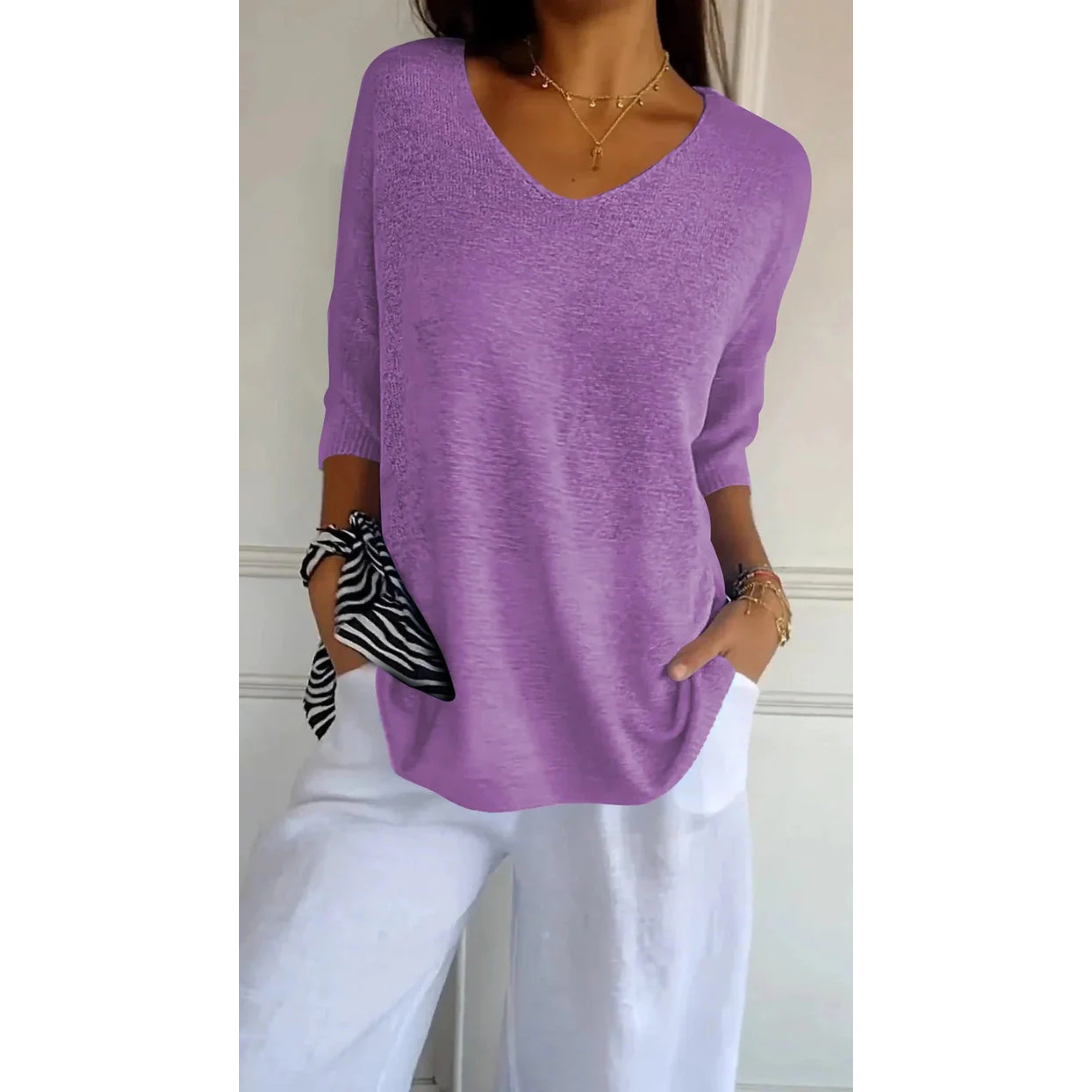 Annabelle - Blouse - Violet