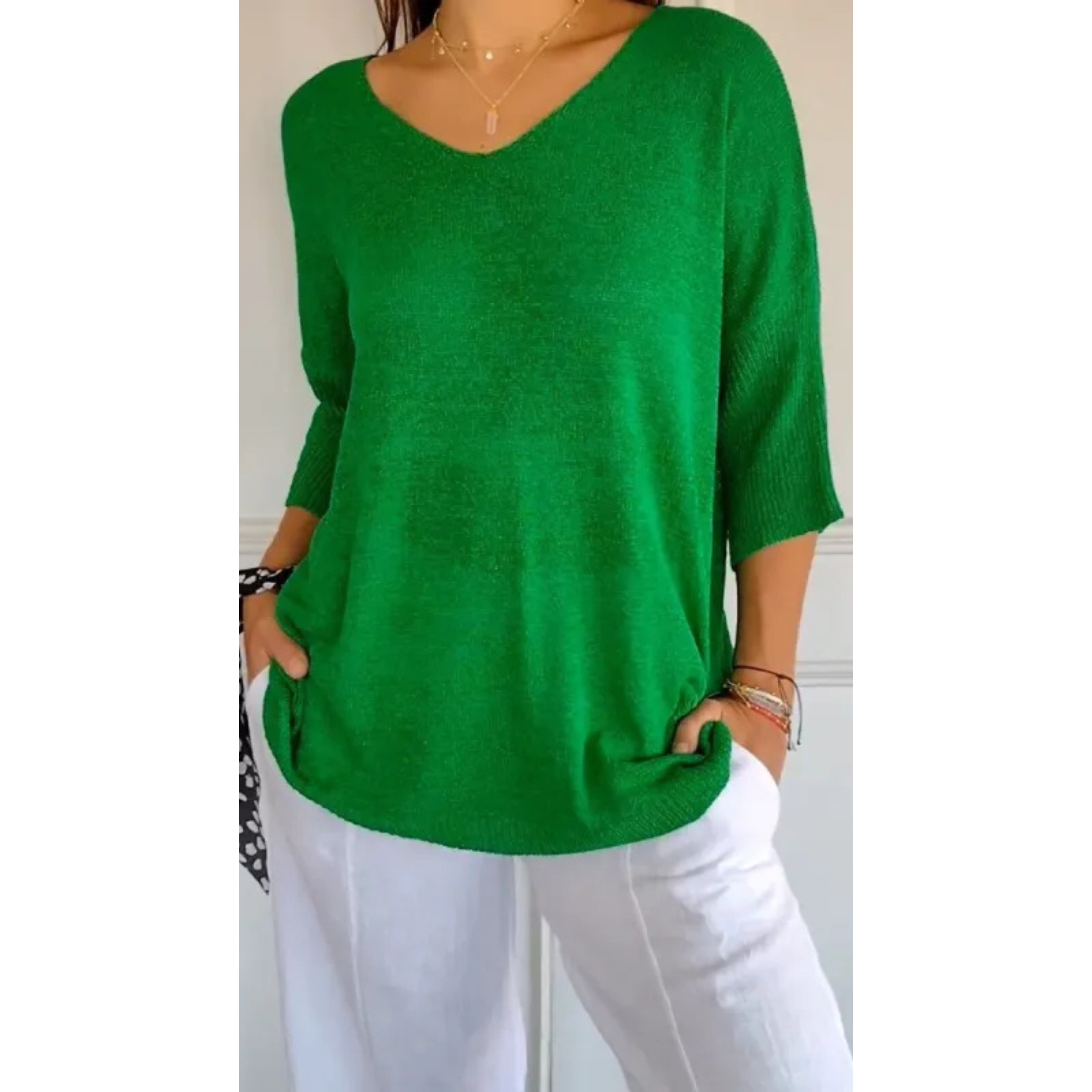 Annabelle - Blouse - Vert Herbe