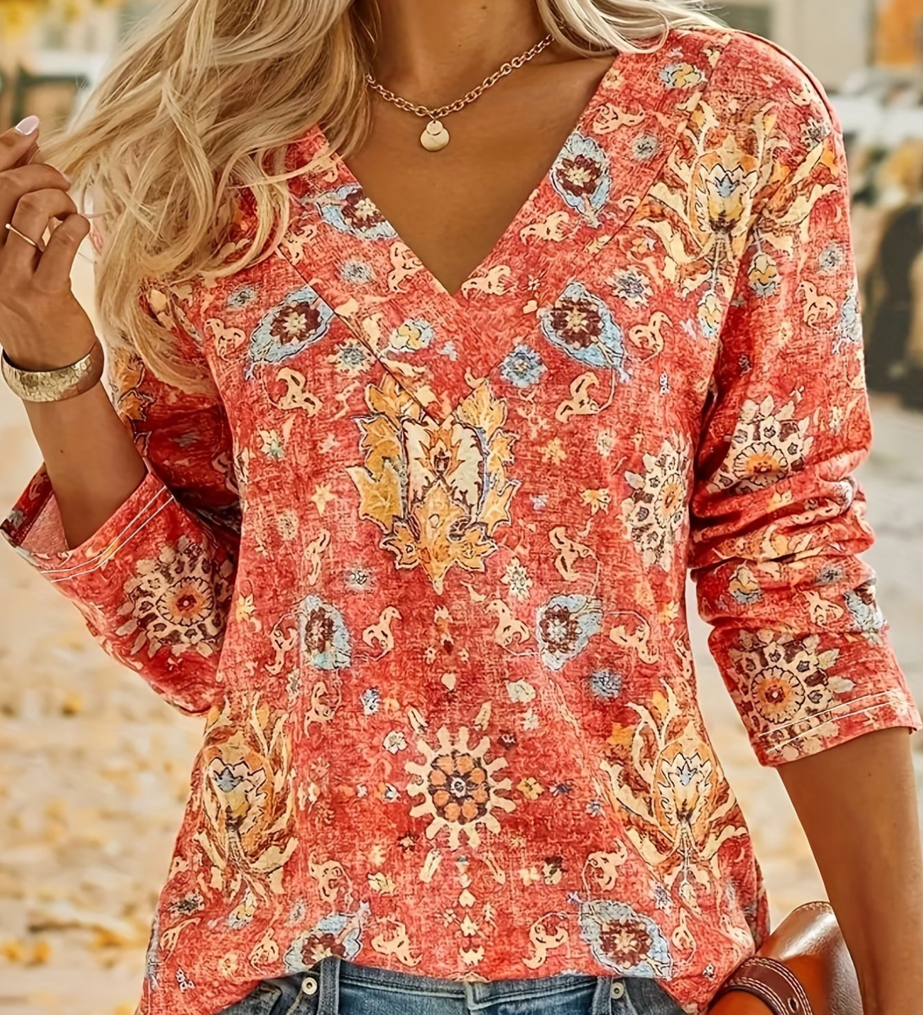 Bibi - Blouse - Rouge