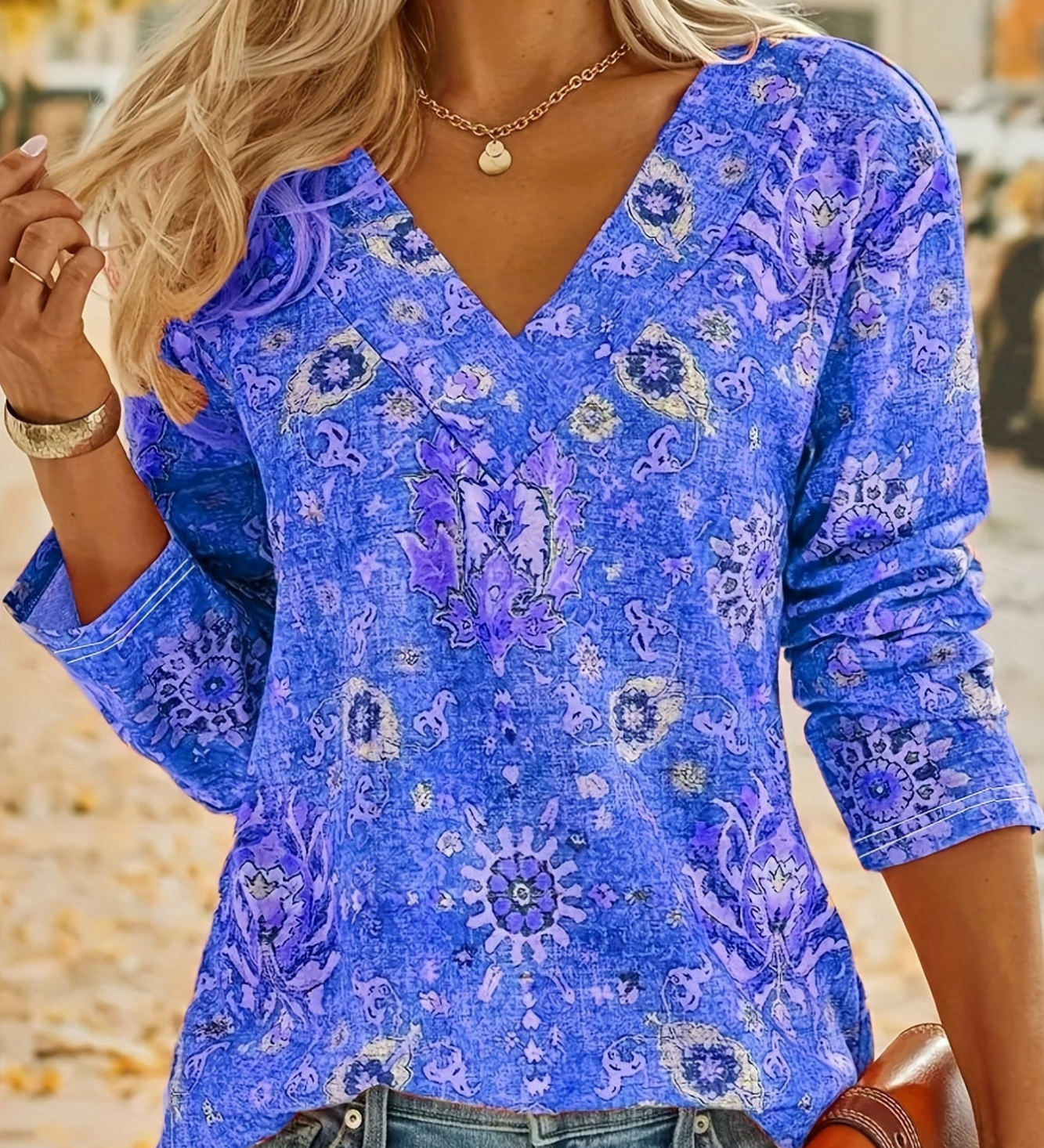 Bibi - Blouse - Bleu