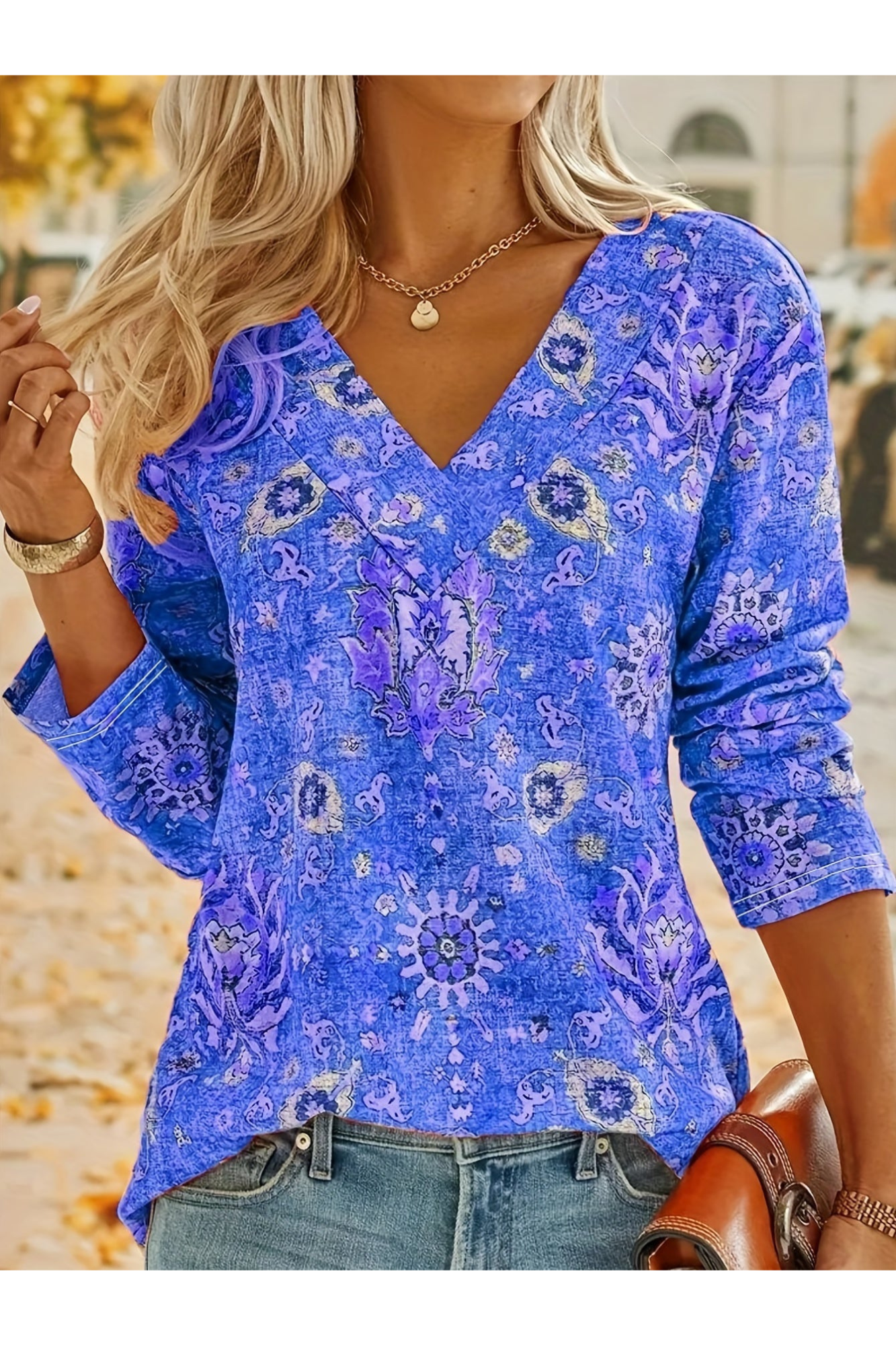 Bibi - Blouse - Bleu
