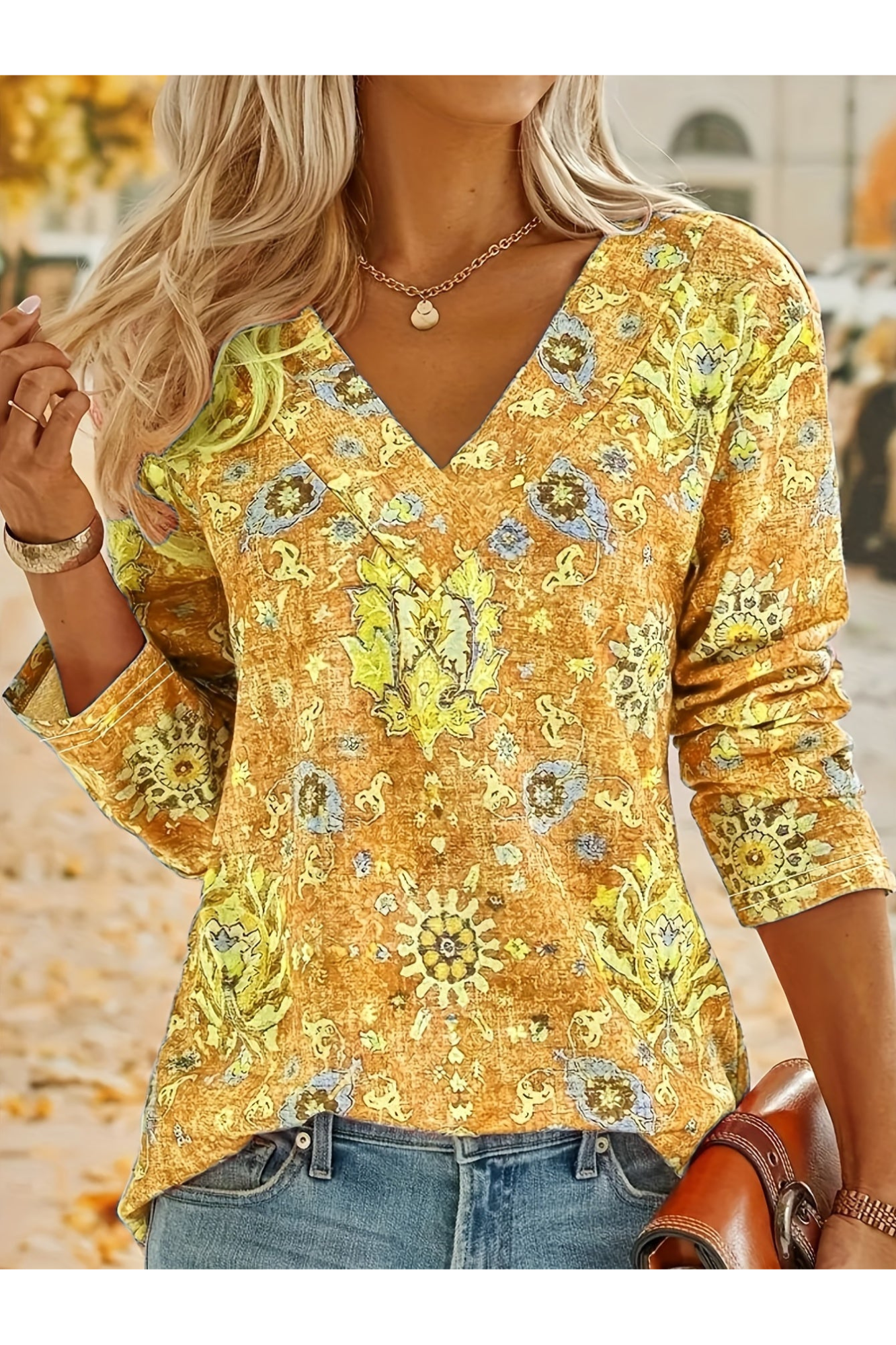 Bibi - Blouse - Jaune
