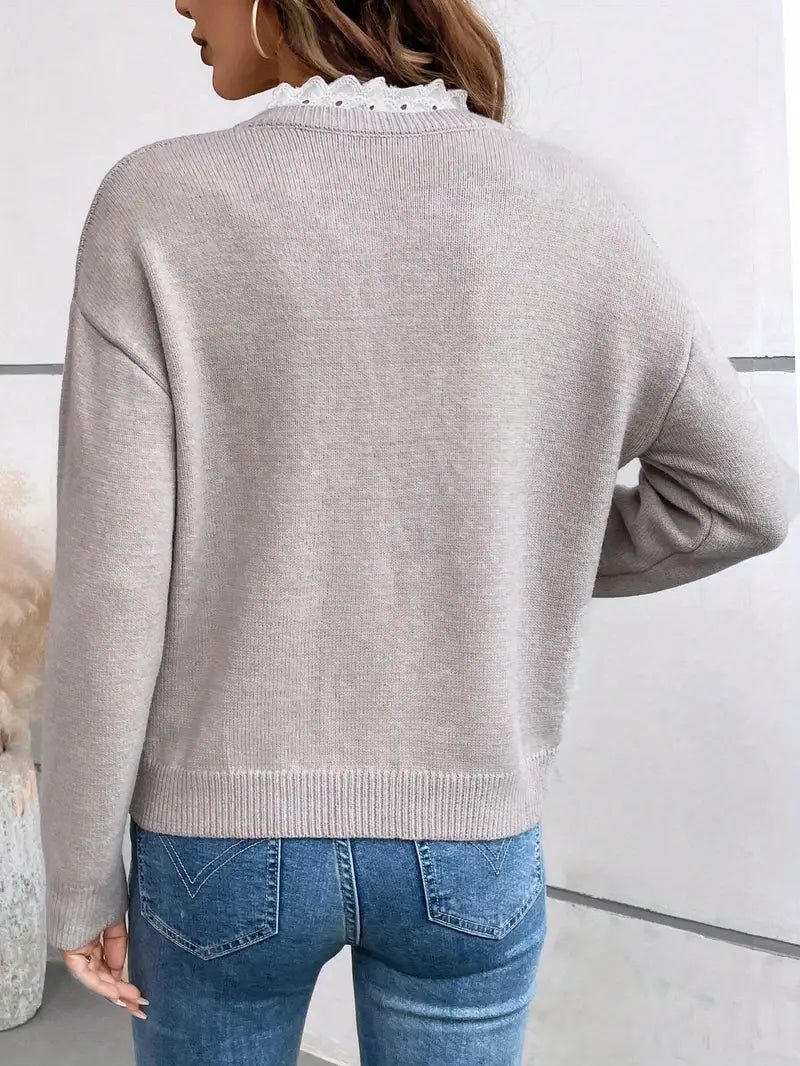 Céline · Pull en Maille à Col Ajouré — vue 6