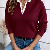 Céline · Pull en Maille à Col Ajouré — vue 8