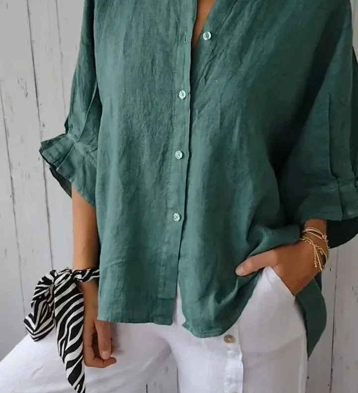 Cheryl - Blouse - Vert malachite