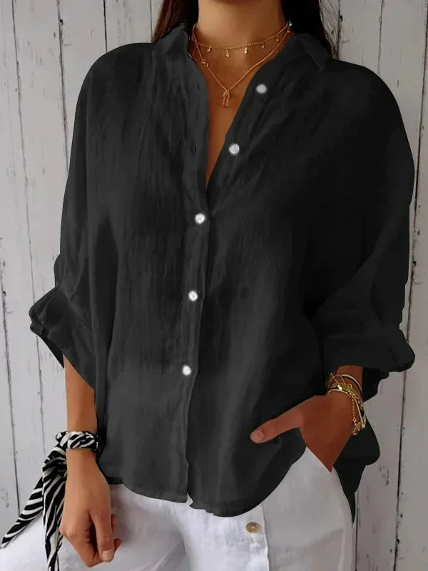 Cheryl - Blouse - Noir