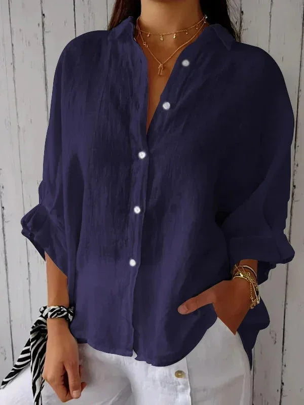 Cheryl - Blouse - Bleu marine