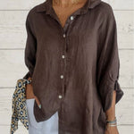 Cheryl - Blouse - Marron