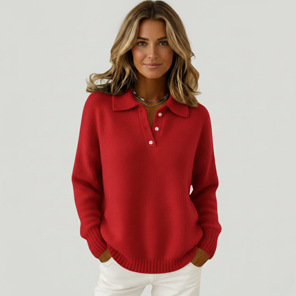 Clémentine - Blouse - Rouge