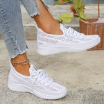Colette - Baskets Ajourées à Lacets — vue 5