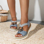 Dalia - Sandales Compensées à Brides — vue 7