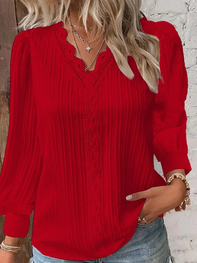 Daniela - Blouse - Rouge