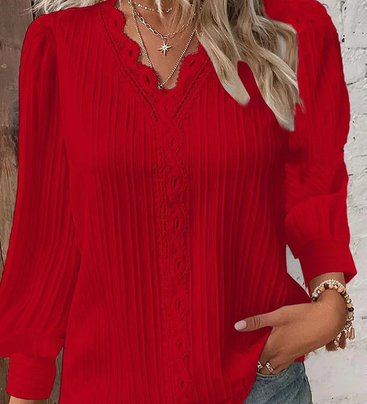 Daniela - Blouse - Rouge
