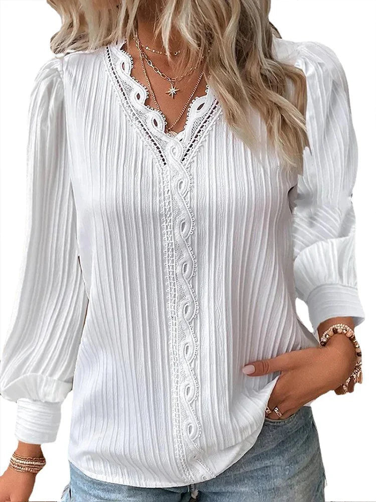 Daniela - Blouse - Blanc