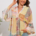 Delaney - Blouse - Jaune