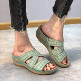 Delia - Sandales Ajourées à Plateforme — vue 10