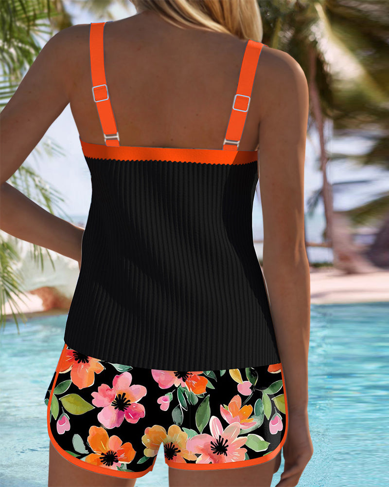 Diana - Tankini chic deux pièces avec top flatteur et pantalon confortable