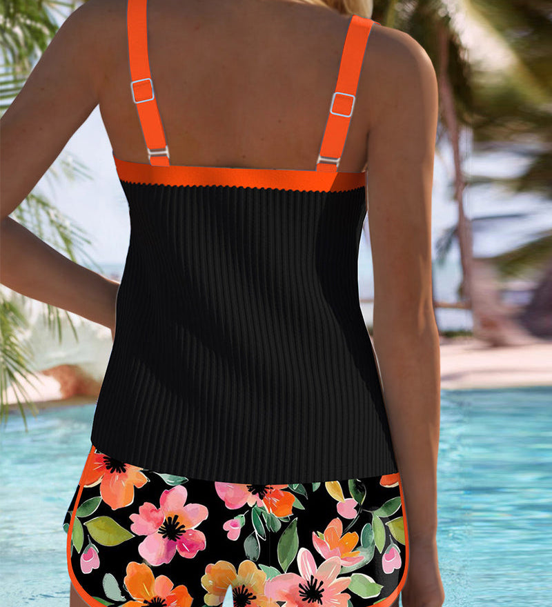 Diana - Tankini chic deux pièces avec top flatteur et pantalon confortable