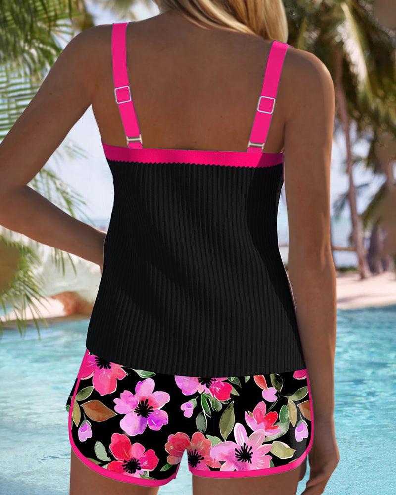 Diana - Tankini chic deux pièces avec top flatteur et pantalon confortable