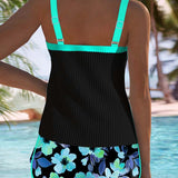 Diana - Tankini chic deux pièces avec top flatteur et pantalon confortable