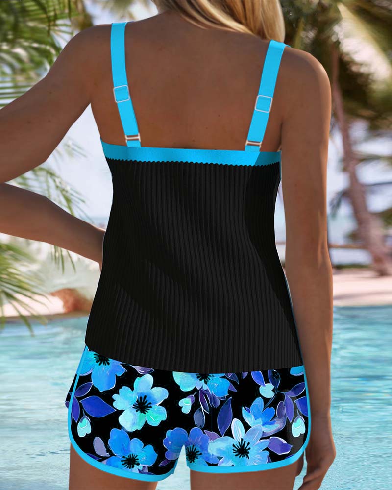 Diana - Tankini chic deux pièces avec top flatteur et pantalon confortable