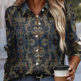 Dora - Blouse - Vert foncé