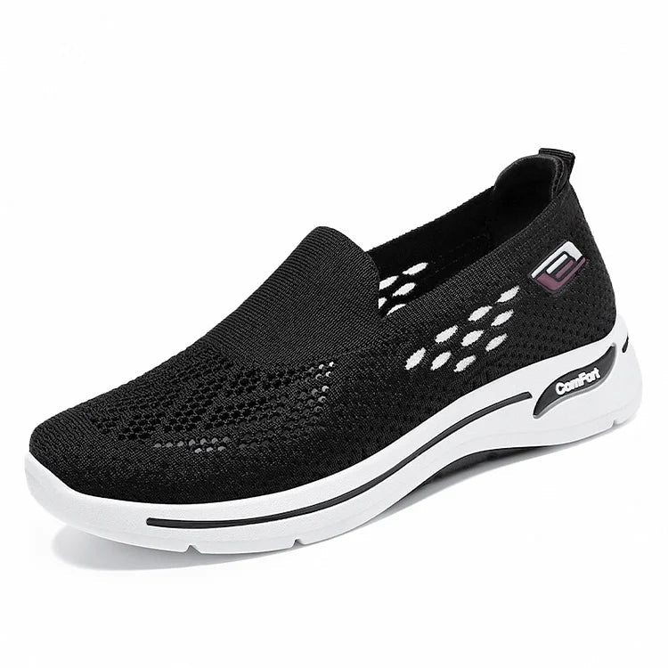 Éliane - Baskets Slip-On à Panneaux Latéraux