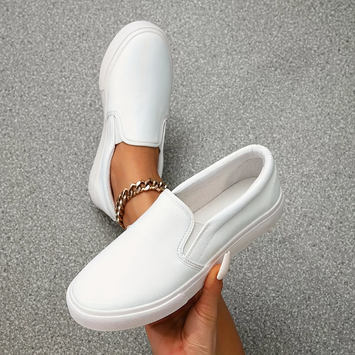 Élodie - Chaussures Slip-On Épurées