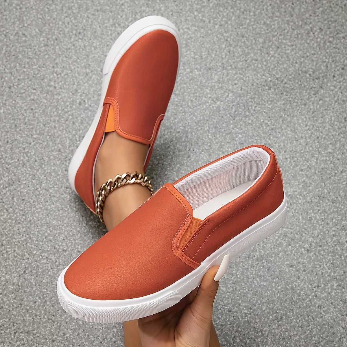 Élodie - Chaussures Slip-On Épurées — vue 12