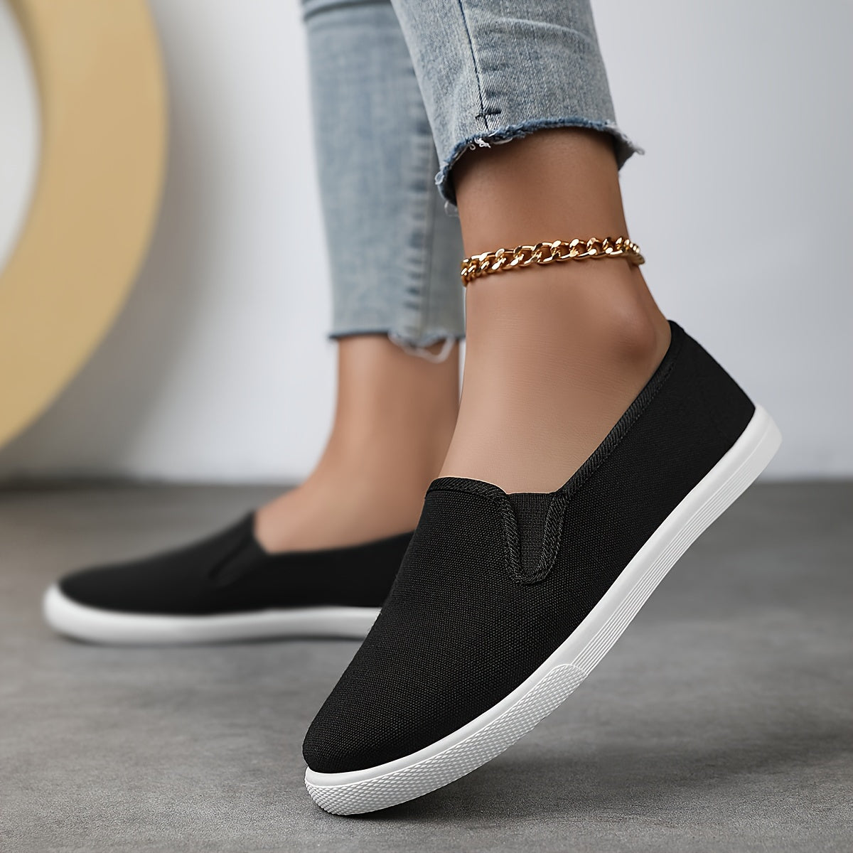 Éloria | Baskets Slip-On en Toile
