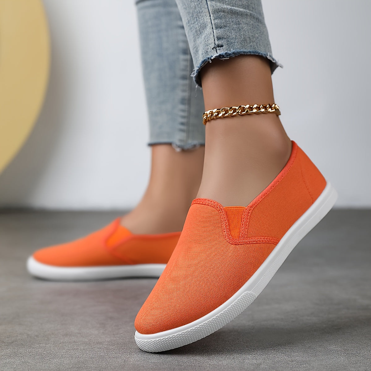 Éloria | Baskets Slip-On en Toile