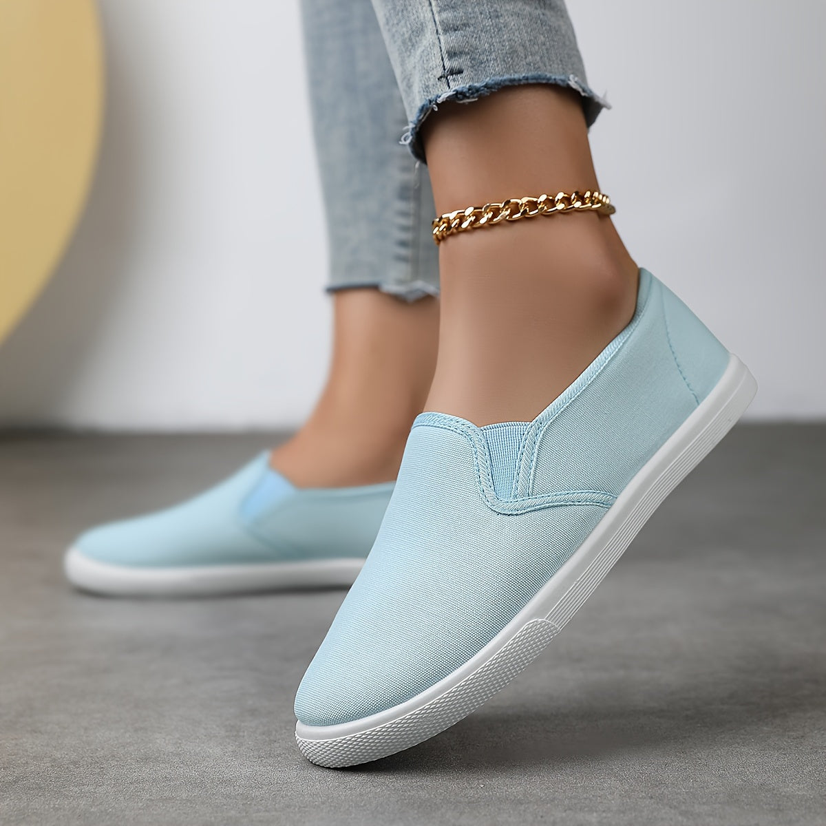 Éloria | Baskets Slip-On en Toile