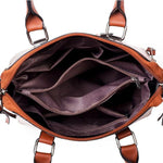 Elvira - Ensemble de Sacs 4 Pièces Effet Croco