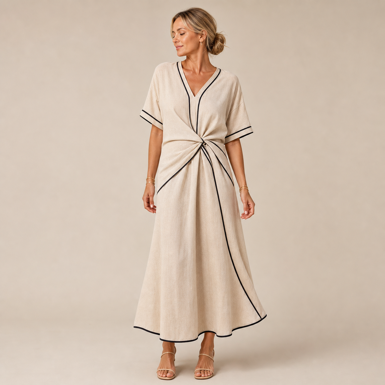 Emilia - Robe Légèrement Ample