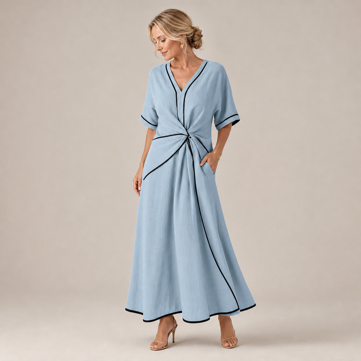 Emilia - Robe Légèrement Ample