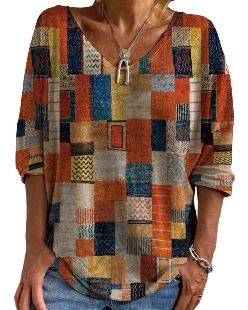 Gwladys - Blouse - Orange